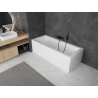 Mexen Cubik stačiakampė vonia 150 x 70 cm su korpusu, Balta - 55031507000X