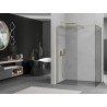 Mexen Kioto dušo siena Walk-in 180 x 85 cm, permatomas, auksinė šlifuota - 800-180-202-55-00-085