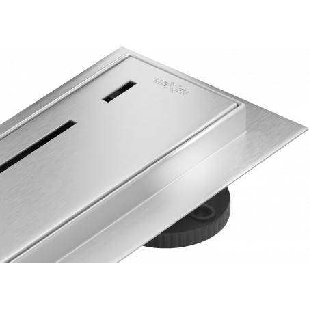 Mexen Flat 360° M03 pasukamas linijinis nutekėjimas 50 cm, inox - 1022050-40
