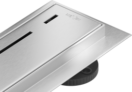 Mexen Flat 360° M03 pasukamas linijinis nutekėjimas 50 cm, inox - 1022050-40