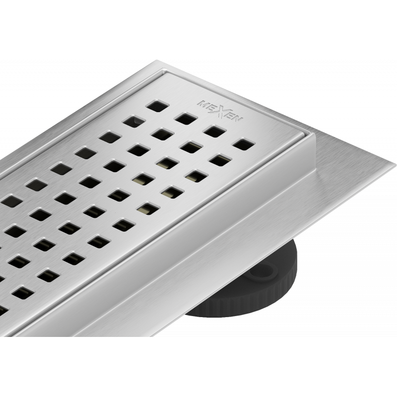 Mexen Flat 360° M08 linijinis sukamasis nutekamasis latakas 60 cm, inox - 1025060-40