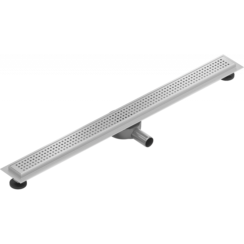 Mexen Flat 360° M08 linijinis pasisukantis nutekamasis latakas 100 cm, inoksas - 1025100-40
