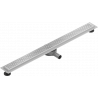 Mexen Flat 360° M08 linijinis pasisukantis nutekamasis latakas 100 cm, inoksas - 1025100-40