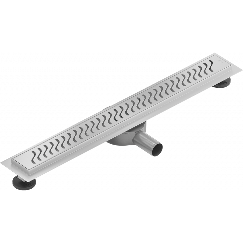 Mexen Flat 360° M09 linijinis paslėptas rotacinis drenažas 60 cm, nerūdijantis plienas - 1028060-40