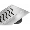 Mexen Flat 360° M09 pasukamoji linijinė drenažo sistema 70 cm, inox - 1028070-40