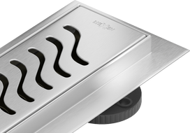 Mexen Flat 360° M09 pasukamoji linijinė drenažo sistema 70 cm, inox - 1028070-40