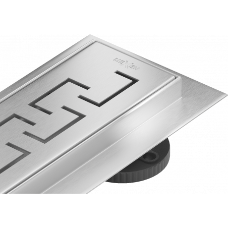 Mexen Flat 360° M15 linijinis pasukamas nutekėjimas 70 cm, inox - 1024070-40