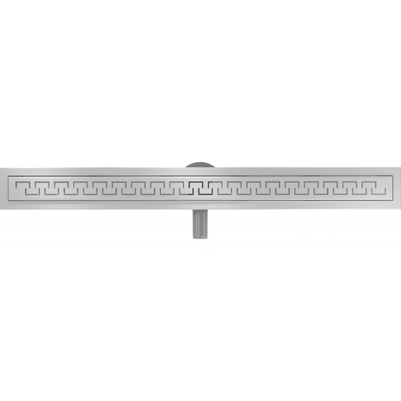Mexen Flat 360° M15 pasukamas linijinis nutekėjimas 80 cm, inox - 1024080-40