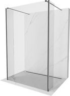 Mexen Kioto atskira praustuvo siena 155 x 30 x 30 cm, skaidri, šaudykla gun gray - 800-155-030-222-66-00-030