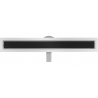 Mexen Flat 360° MGB 60 cm besisukantis linijinis nutekamasis latakas, juodas stiklas - 1026060-40