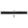 Mexen Flat 360° MGB linijinis pasukamas nutekėjimas 60 cm, juodas stiklas - 1026060-40