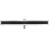 Mexen Flat 360° MGB linijinis pasukamas nutekamasis latakas 100 cm, juodas stiklas - 1026100-40