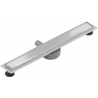 Mexen Flat 360° MGW linijinis besisukantis nutekėjimas 70 cm, baltas stiklas - 1027070-40