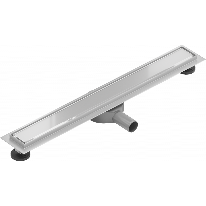 Mexen Flat 360° MGW linijinis besisukantis nutekėjimas 70 cm, baltas stiklas - 1027070-40