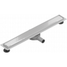 Mexen Flat 360° MGW besisukantis linijinis nutekėjimas, 70 cm, balto stiklo - 1027070-40
