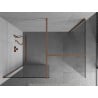 Mexen Kioto Walk-in dušo sienelė 70 x 70 cm, skaidri, šlifuota varis - 800-070-202-65-00-070