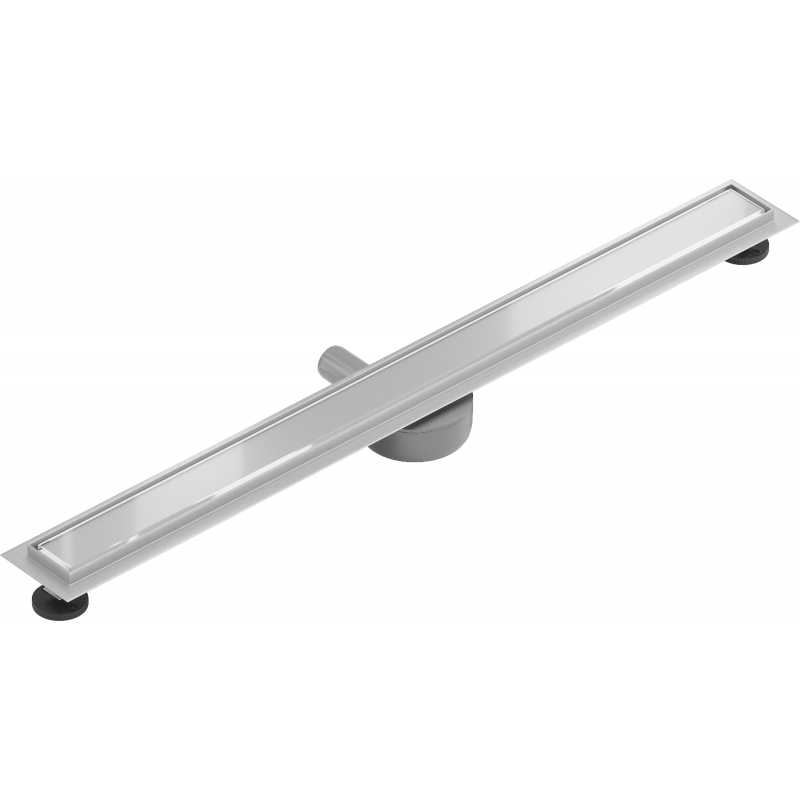 Mexen Flat 360° MGW linijinis pasukamas nutekėjimas 100 cm, baltas stiklas - 1027100-40