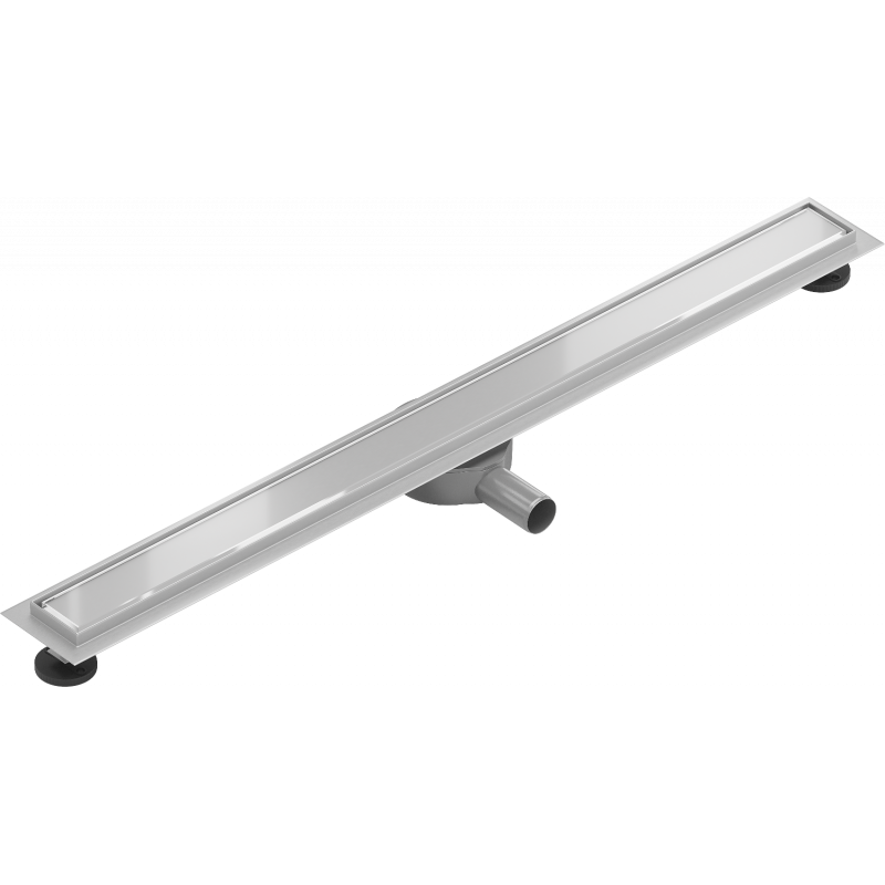 Mexen Flat 360° MGW linijinis pasukamas nutekėjimas 100 cm, baltas stiklas - 1027100-40