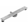 Mexen Flat 360° M01 paslankus linijinis latakas 50 cm, inox - 1020050-40