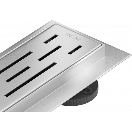 Mexen Flat 360° M01 sukamasis linijinis nutekėjimas 60 cm, inox - 1020060-40