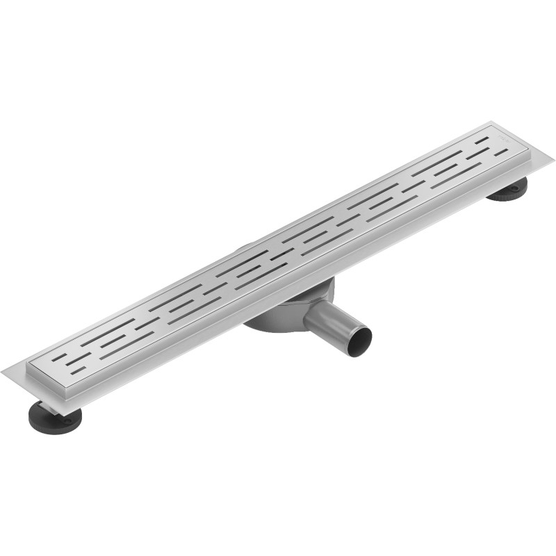 Mexen Flat 360° M01 rotacinė linijinė nuotekų sistema 60 cm, inox - 1020060-40