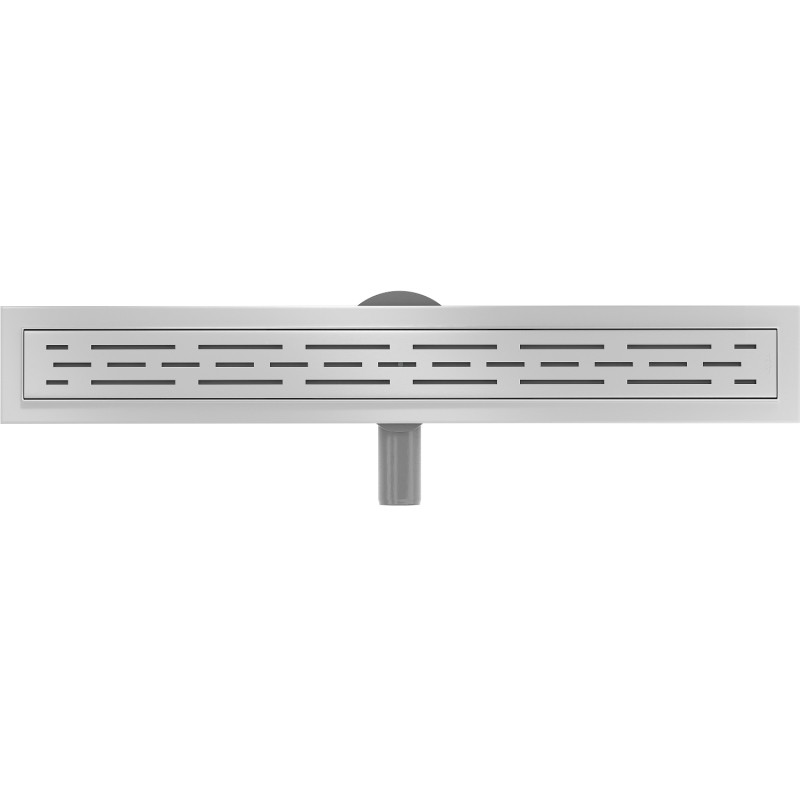 Mexen Flat 360° M01 rotacinė linijinė nuotekų sistema 60 cm, inox - 1020060-40