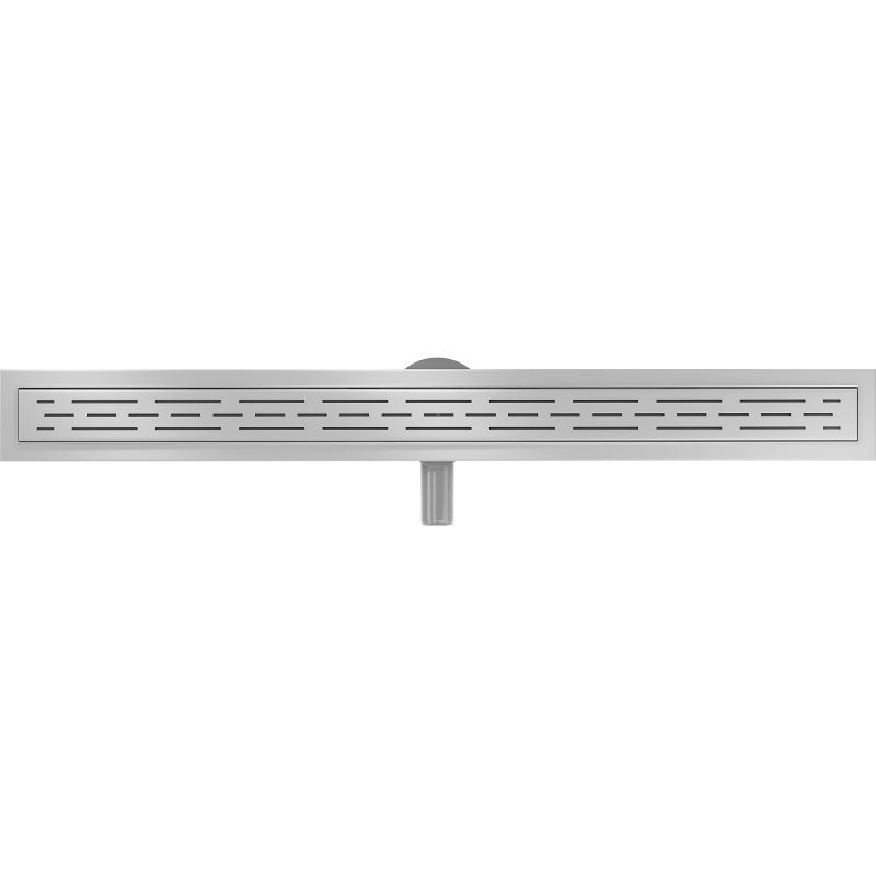 Mexen Flat 360° M01 besisukantis linijinis nuotekų nutekėjimas 80 cm, inox - 1020080-40
