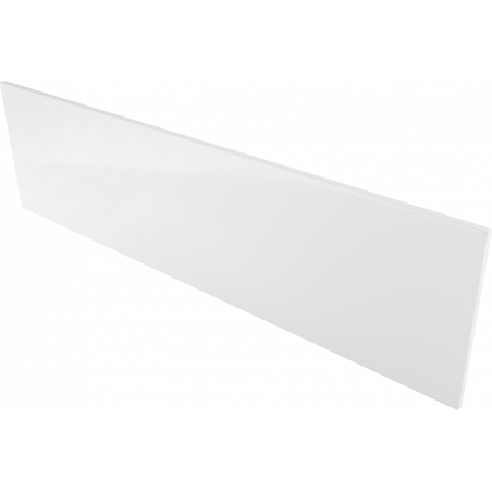 Mexen Uni priekinis 160 cm pločio skydas stačiakampiai voniai, baltas - 55099-160