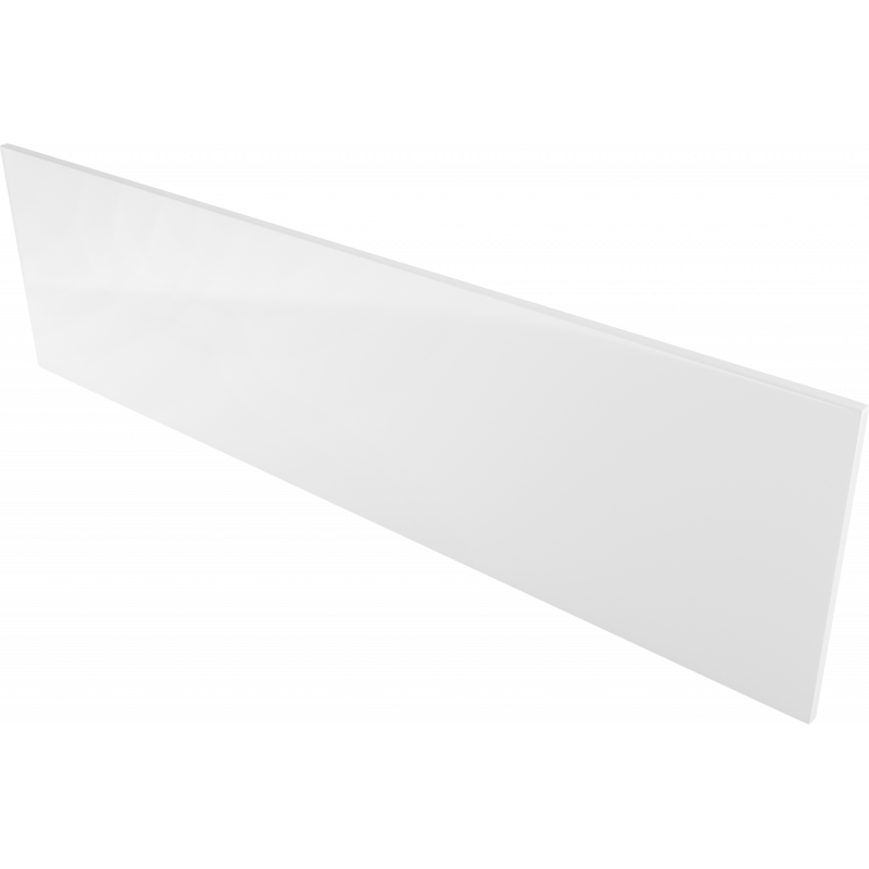 Mexen Uni priekinė plokštė 180 cm stačiakampei voniai, Balta - 55099-180