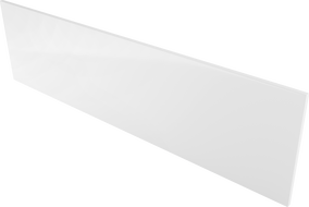 Mexen Uni priekinė plokštė 180 cm stačiakampei voniai, Balta - 55099-180