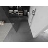 Mexen Kioto dušo sienelė Walk-in 115 x 110 cm, skaidri, chromas - 800-115-212-01-00-110