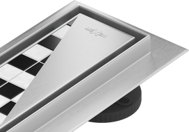 Mexen Flat 360° M13 sukamasis linijinis nutekėjimas 2-in-1 100 cm, inox - 1010100-40