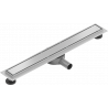 Mexen Flat 360° M13 linijinis pasukamas nutekėjimas 2w1 50 cm, inox - 1010050-40