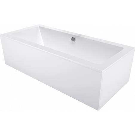 Mexen Cube stačiakampė vonia 170 x 80 cm su korpusu, Balta - 55051708000X