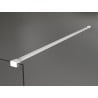 Mexen Kioto dušo siena Walk-in 120 x 70 cm, permatoma, balta - 800-120-212-20-00-070