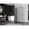 Mexen Kioto dušo pertvara Walk-in 100 x 90 x 30 cm, skaidri, chrom - 800-100-090-221-01-00-030