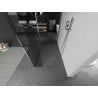 Mexen Kioto dušo sienelė Walk-in 135 x 100 x 30 cm, skaidri, chromuota - 800-135-100-221-01-00-030