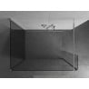 Mexen Kioto Walk-in dušo sienelė 120 x 110 x 30 cm, skaidri, chromuota - 800-120-110-221-01-00-030