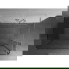 Mexen Kioto dušo siena Walk-in 140 x 70 x 40 cm, skaidrus, chrom - 800-140-070-221-01-00-040
