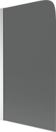 Mexen Felix vonios pertvara 1-durys 70 x 140 cm, grafitas, chromas - 890-070-001-01-40