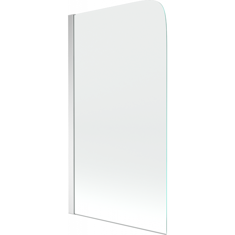 Mexen Felix vonios pertvara 1-duris, 70 x 140 cm, permatomas, chromas - 890-070-001-01-00