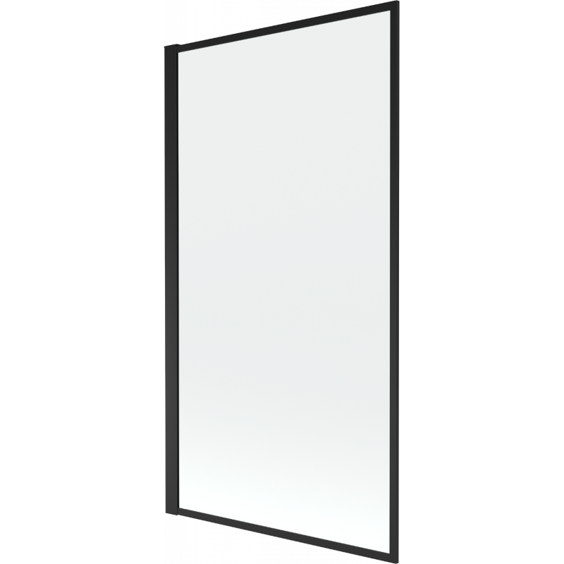 Mexen Alex 1 judamosios dalies vonios sienelė 70 x 140 cm, Juodas raštas - 893-070-001-70-70