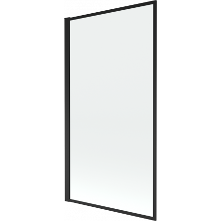 Mexen Alex vieno sparno dušo pertvara 70 x 140 cm, juodas rėmelis - 893-070-001-70-70