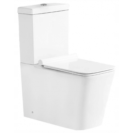 Mexen Cube kompaktinis WC su lėtai nusileidžiančiu dangčiu, baltas - 31014000