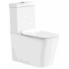 Mexen Cube kompaktinis WC su lėtai nusileidžiančiu dangčiu, baltas - 31014000