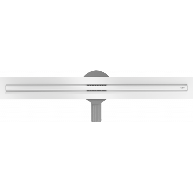 Mexen Flat 360° Slim linijinis pasukamas drenažas 60 cm, baltas - 1241060