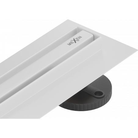 Mexen Flat 360° Slim pasukamas linijinis nutekėjimas 80 cm, baltas - 1241080