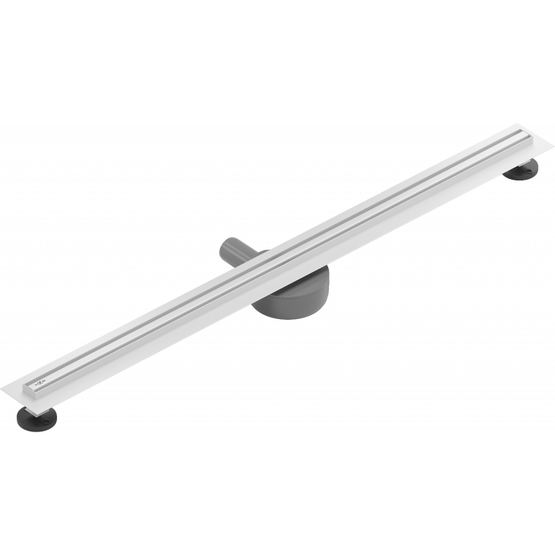 Mexen Flat 360° Slim pasukamas linijinis nutekėjimas 80 cm, baltas - 1241080