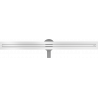 Mexen Flat 360° Slim linijinis rotacinis nutekėjimas 100 cm, Balta - 1241100