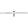Mexen Flat 360° Slim linijinis rotacinis nutekėjimas 110 cm, Balta - 1241110